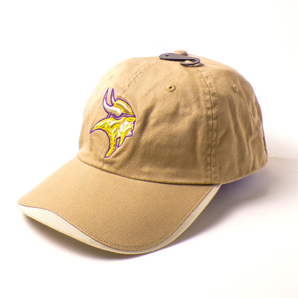 Tan Reebok Minnesota Vikings Hats - 6ct