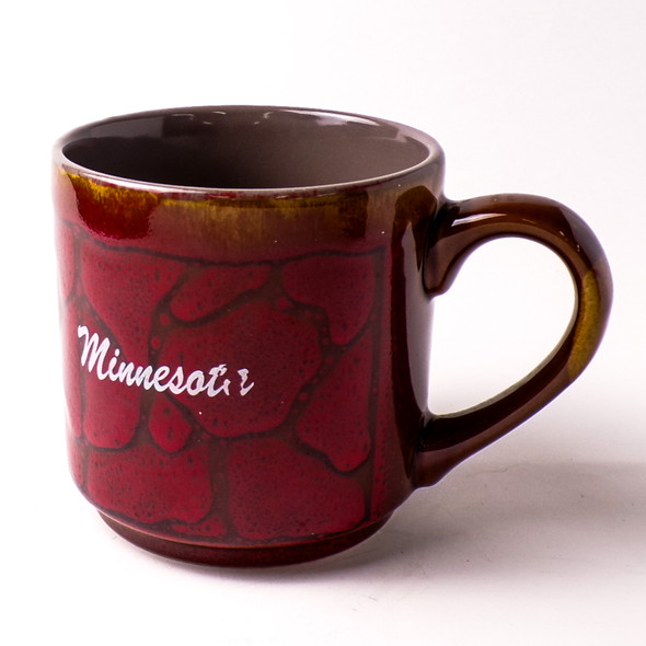 Hand Crafted Ceramic Minnesota Coffee Mug