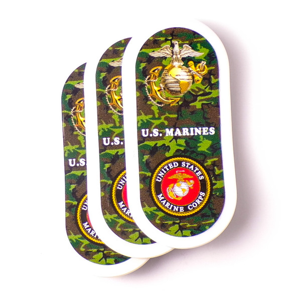 U.S. Marines Magnetic Note Holder - 6ct