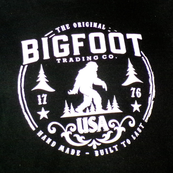 Black Bigfoot Trading Co. USA Pullover Hoodie Sweatshirt - 6ct