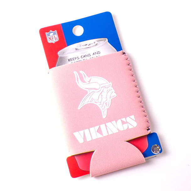 Pink Minnesota Vikings NFL 12oz. Can Coolers - 12ct