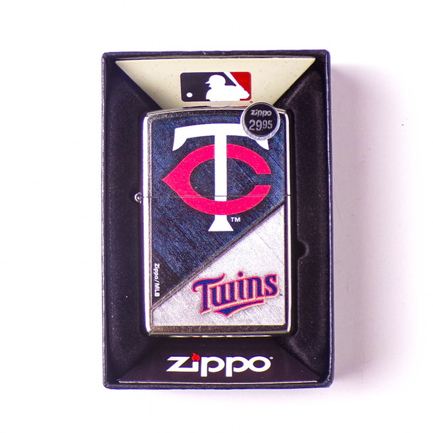 Minnesota Twins MLB Genuine Zippo Lighter