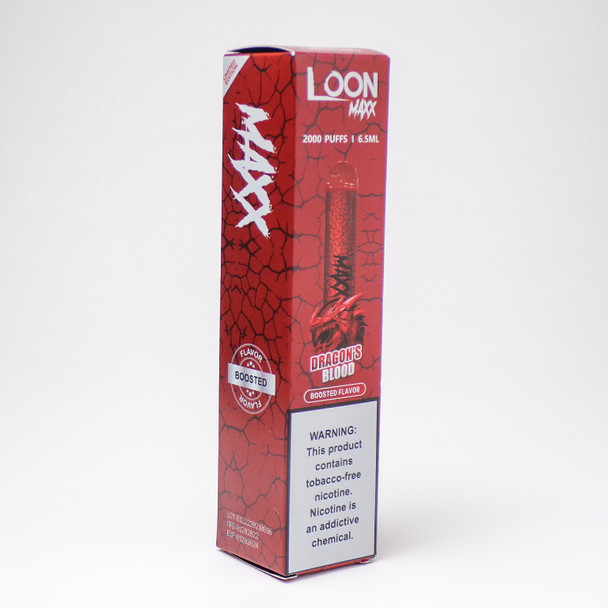LOON MAXX - DRAGON'S BLOOD - 2000 PUFFS | 6.5ml - BOOSTED FLAVOR