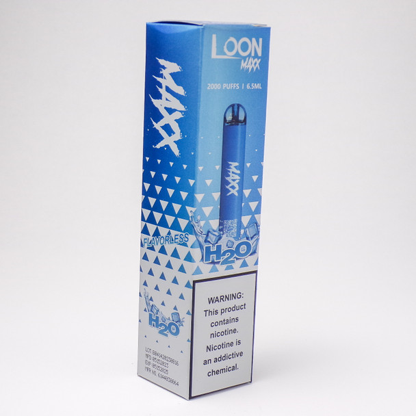 LOON MAXX - H2O - 2000 PUFFS | 6.5ml - FLAVORLESS