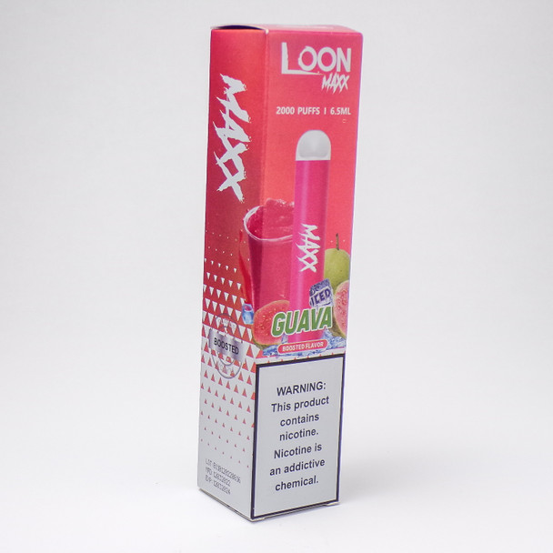 LOON MAXX - ICED GUAVA - 2000 PUFFS | 6.5ml - BOOSTED FLAVOR