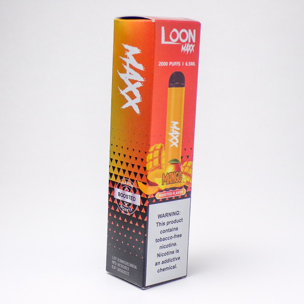 LOON MAXX - MANGO - 2000 PUFFS | 6.5ml - BOOSTED FLAVOR