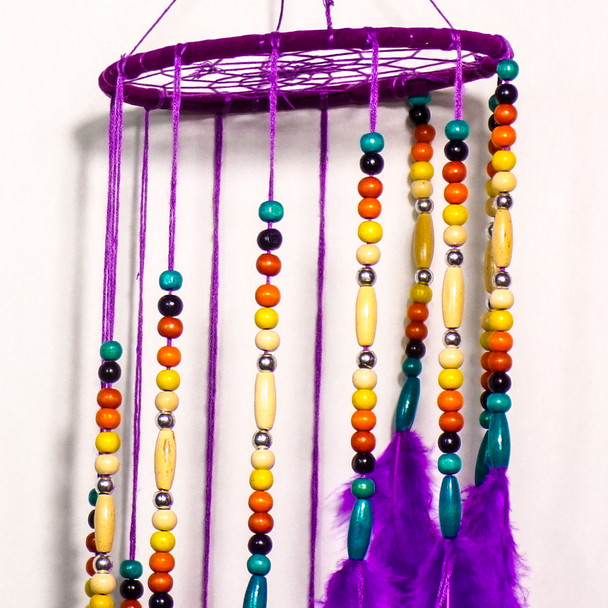 6.5" Multi-Color Twist Dreamcatchers - Assorted 6ct