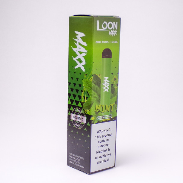 LOON MAXX - MINT - 2000 PUFFS | 6.5ml - BOOSTED FLAVOR