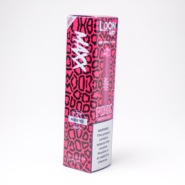 LOON MAXX - PINK - 2000 PUFFS | 6.5ml - BOOSTED FLAVOR