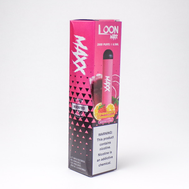 LOON MAXX - STRAWBERRY LEMONADE - 2000 PUFFS | 6.5ml - BOOSTED FLAVOR