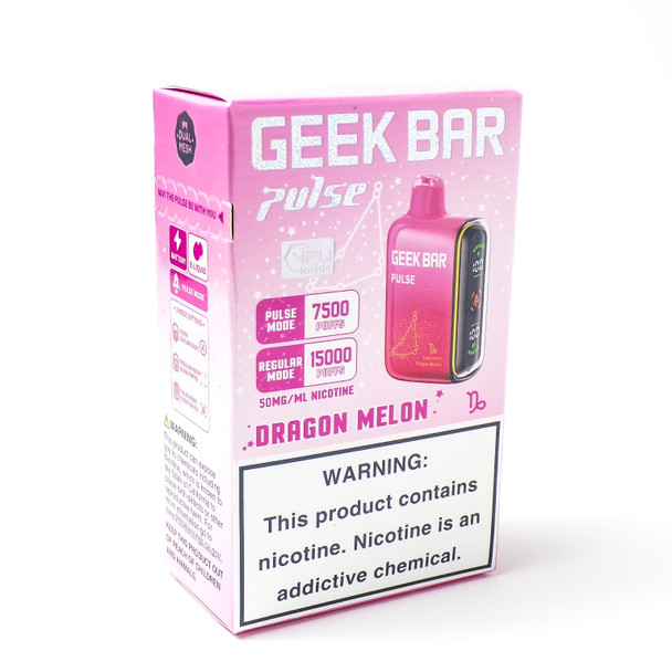 GEEK BAR PULSE - DRAGON MELON - 7500 / 15000 PUFFS - 16ml - 50MG