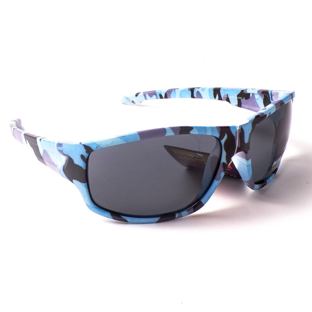 Sport Camouflage Sunglasses - Assorted 3 Pack