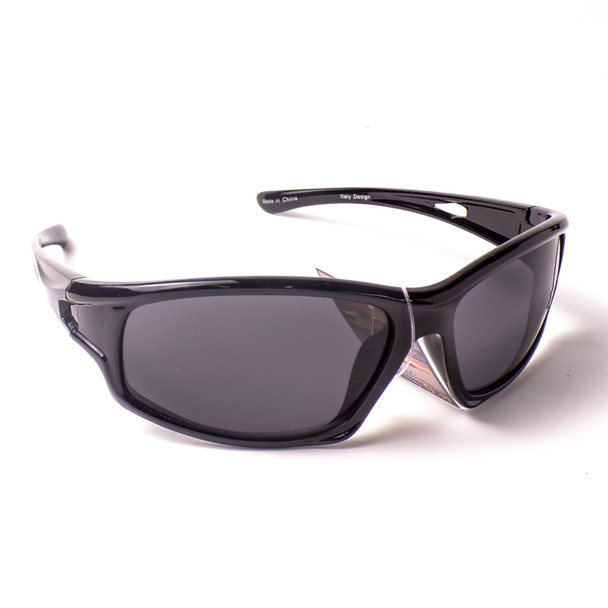 Black Plastic Mirror Sunglasses - 3 Pack