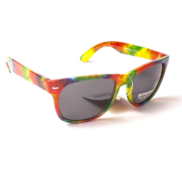 Kids Tye Dyed Sunglasses - Assorted 3 Pack