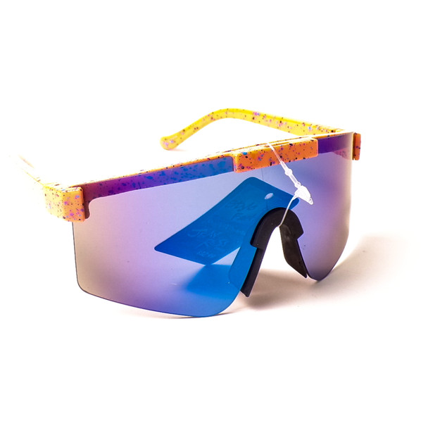 Kids Wrap Around Blade Sunglasses - Assorted 3 Pack