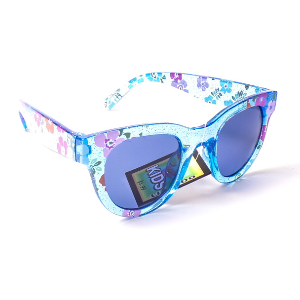 Girls Flower Frame Sunglasses - Assorted 3 Pack