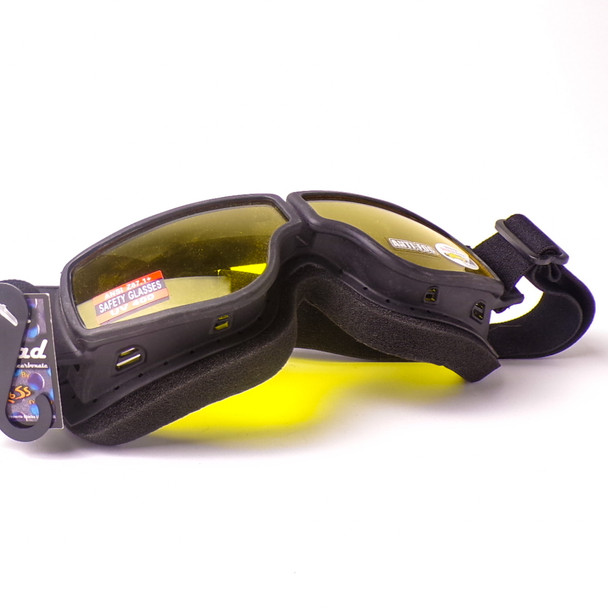 Heavy Duty Anti-Fog Safety Goggles - Assorted 3 Pack
