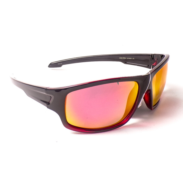 Polarized Full Frame Sport Sunglasses - Assorted 3 Pack