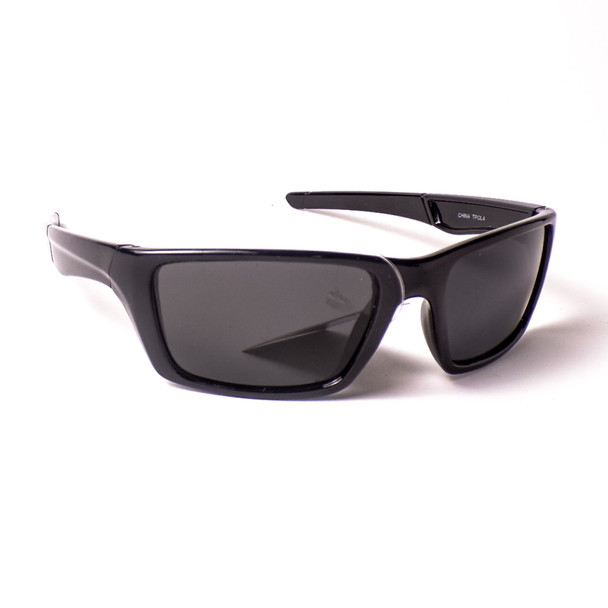 Polarized Black Sport Sunglasses - 3 Pack