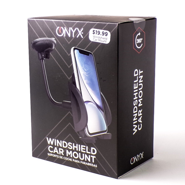 Onyx 360 Degree Windshield Car Phone Mount
