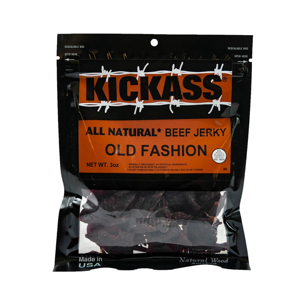 Old Fashion Beef Jerky 3oz Bag (6 Bags)