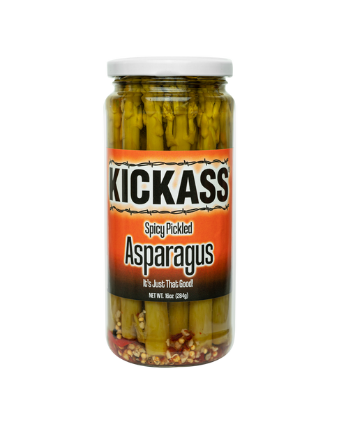 Spicy Pickled Asparagus (16oz Jar)