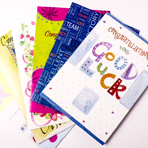 Congratulations Greeting Cards #2 - Assorted 6 Pack