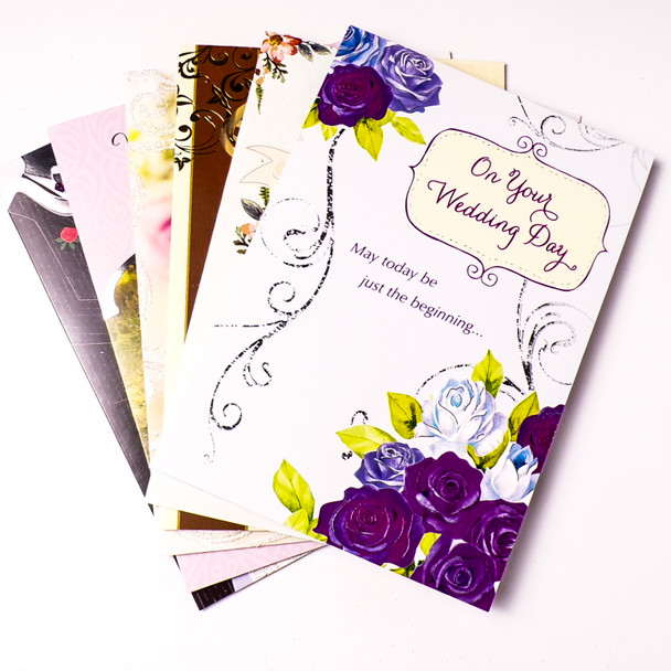 Wedding Greeting Cards - Assorted 6 Pack