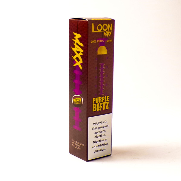 LOON MAXX - PURPLE BLITZ - 2000 PUFFS | 6.5ml - BOOSTED FLAVOR