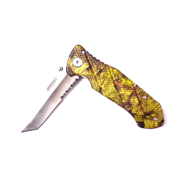 Bullet Camouflage Outdoor Sport Knife