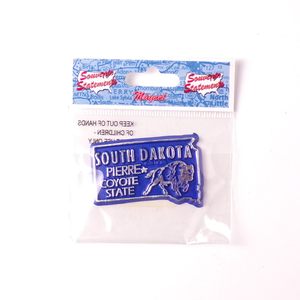 South Dakota Coyote State Magnets - 6ct
