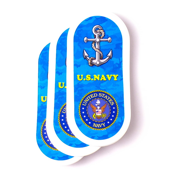 U.S. Navy Magnetic Note Holder - 6ct