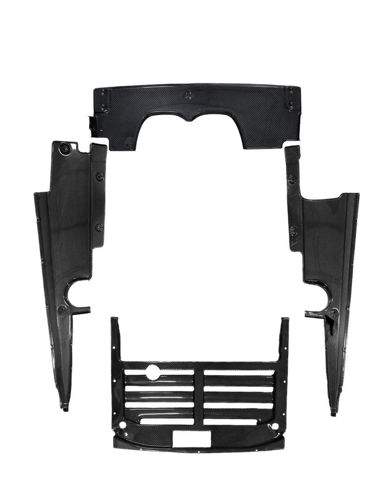 Lamborghini Pre LP Gallardo 4 Piece Engine Bay Set 