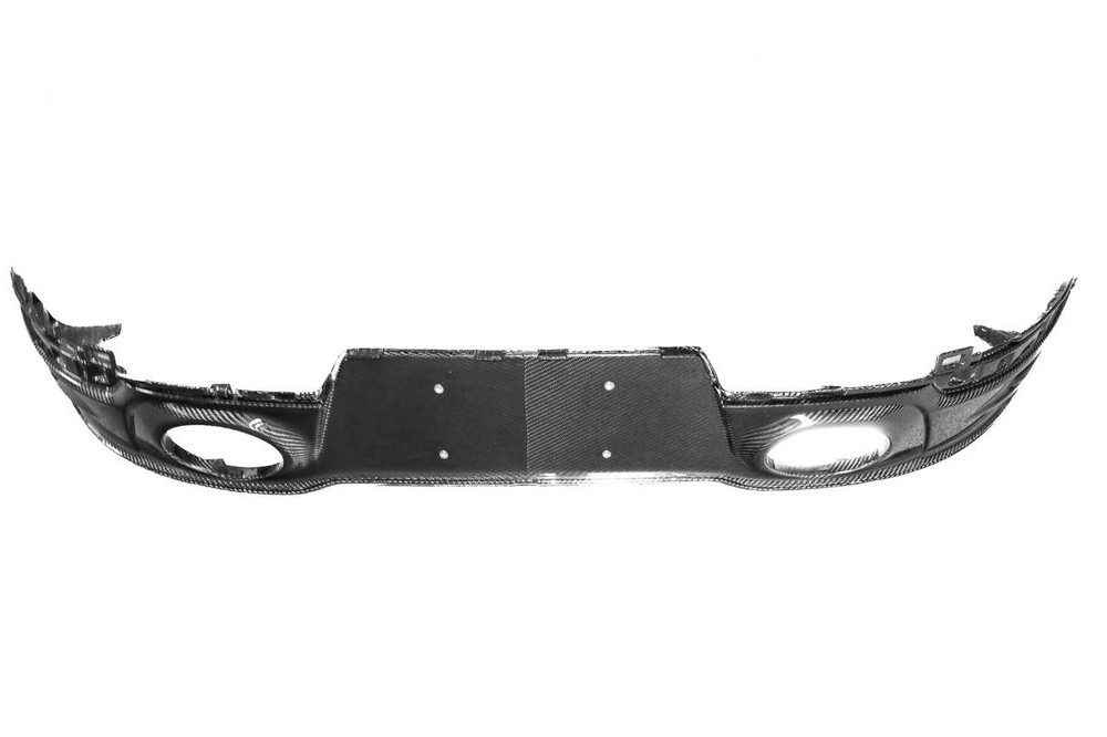 Porsche 992 rear bumper lower diffuser 