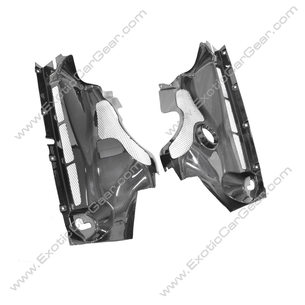 12C - 650S Coupe Engine Bay Shields
