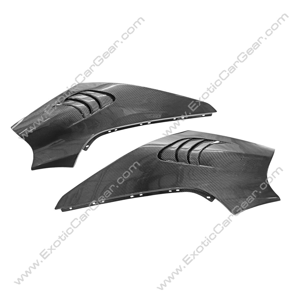 720S Louvered Front Fenders