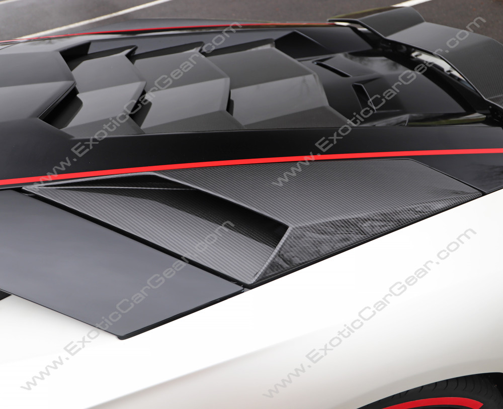 Aventador SV Style Large Engine Air Intake Panels