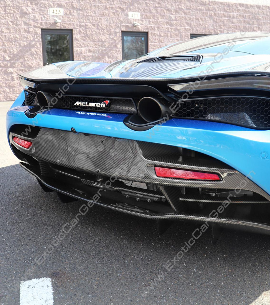 McLaren 720S Upper Rear Bumper Diffuser 
