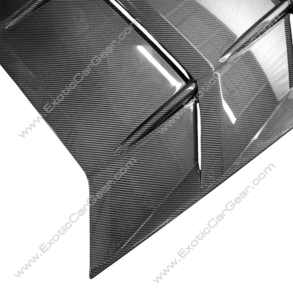 Huracan Rear Louvered Engine Lid Cover