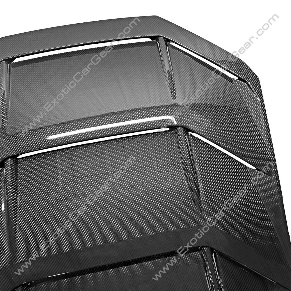 Huracan Rear Louvered Engine Lid Cover