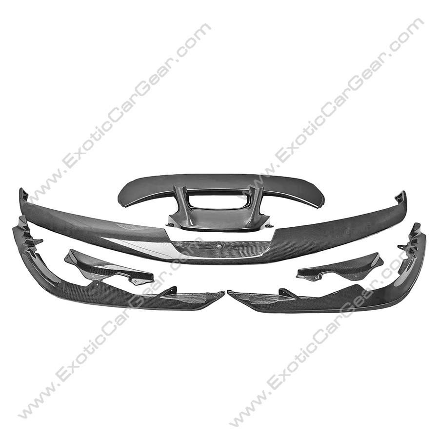 Exotic Car Gear Front Splitter Assembly - Fits Ferrari SF90 