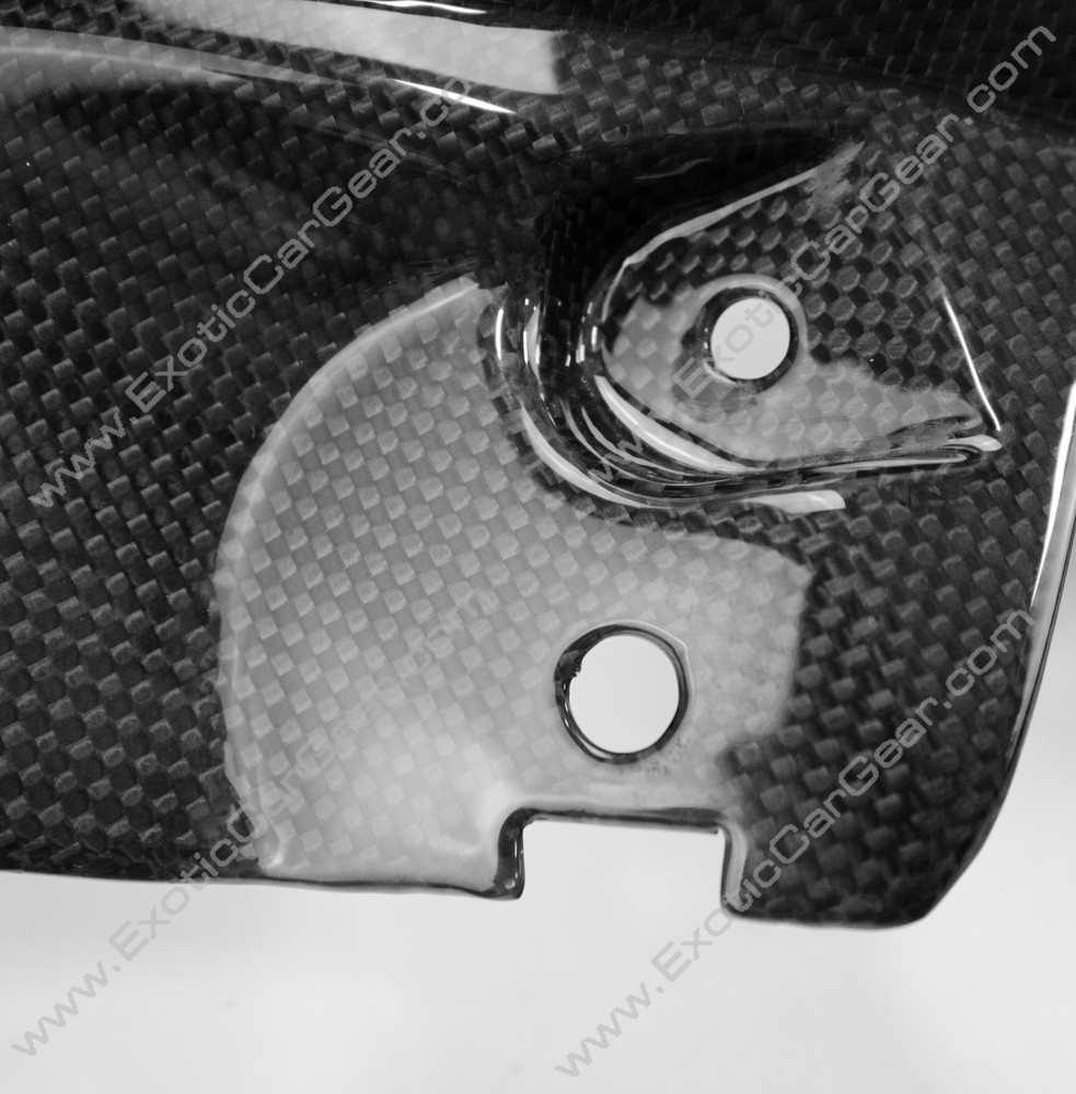 Rear Exhaust Outlet Trim Panels - Fits Ferrari 812