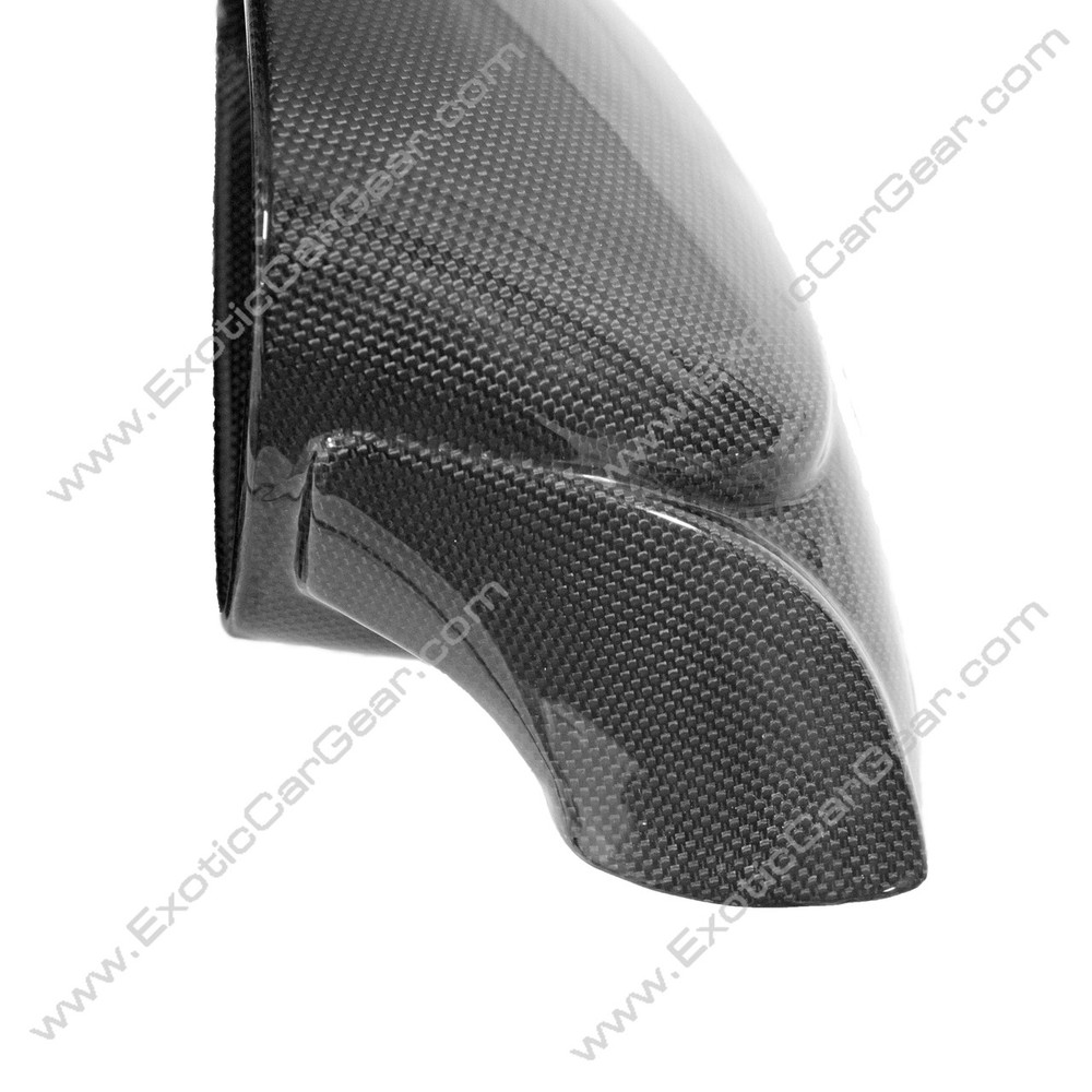 Outer Mirror Housings With Triangle Trim  - Fits Ferrari 488 - Pista - F8