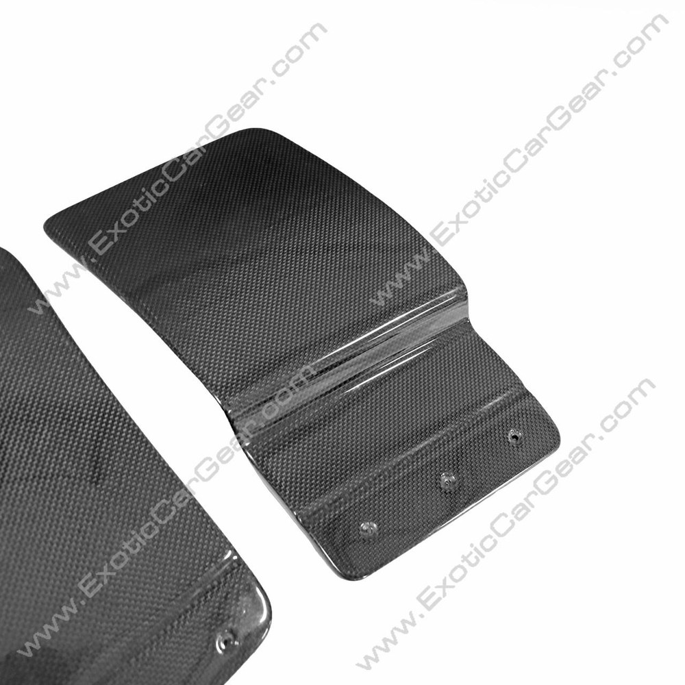 Exotic Car Gear Rear Diffuser Panels  - Fits Ferrari F8 