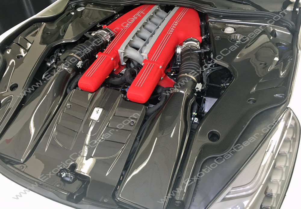 3 Piece Engine Bay Set - Fits Ferrari F12