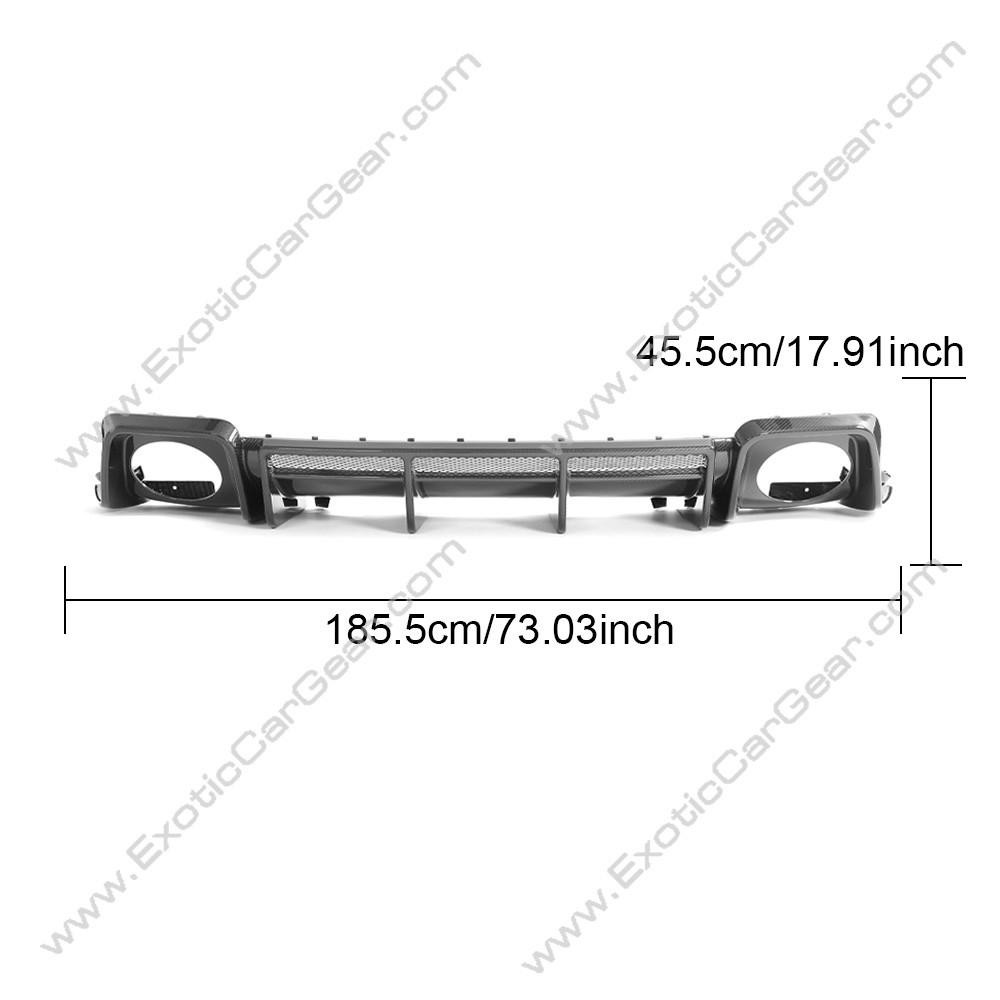Audi 2023+ R8 V10+ Rear Diffuser 