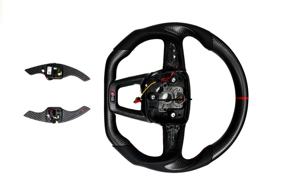 Exotic Car Gear Audi Custom Steering Wheel 