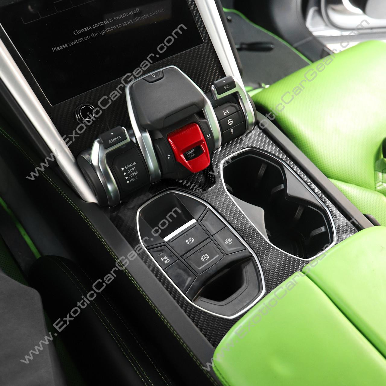 Lamborghini Urus アクセサリーセット Lamborghini Urus Carbon Fiber Center Console Trim Set