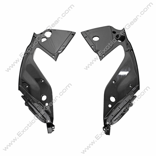 Right and Left Engine Cover Panels - Fits Ferrari 812