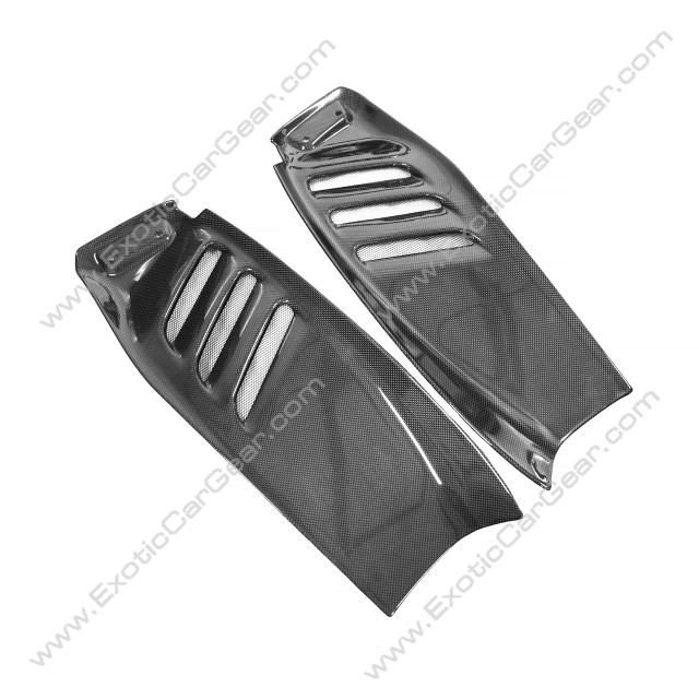 Exotic Car Gear Spider Rear Engine Vents  - Fits Ferrari F8 Spider 
